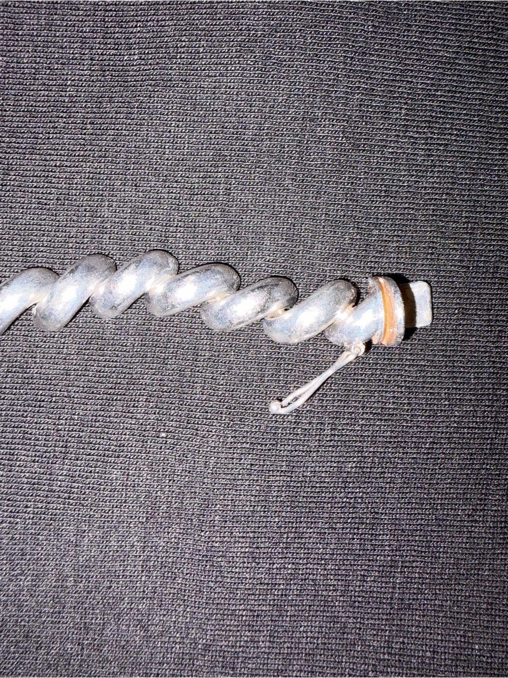 Sterling Silver 925 Chunky Link Bracelet -Made in Italy - Picture 2 of 4